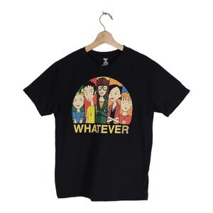 Daria  Graphic Tee Shirt Black Size Medium